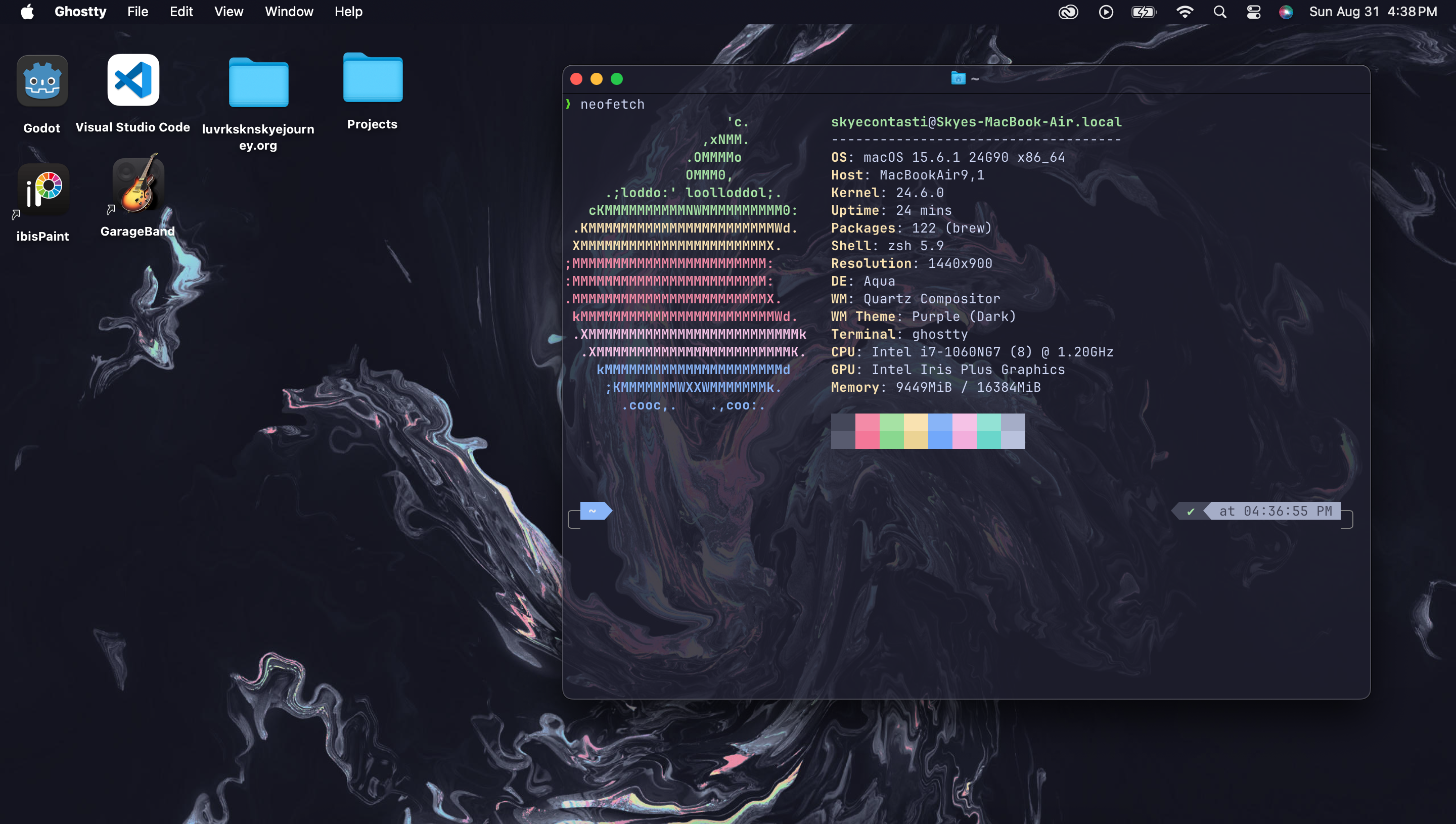 Monitor setup